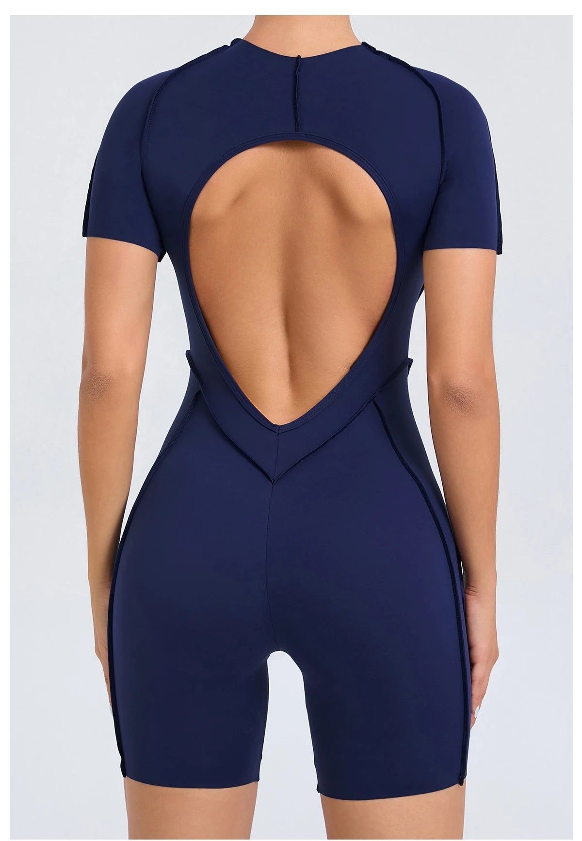 Short Gym Jumpsuit