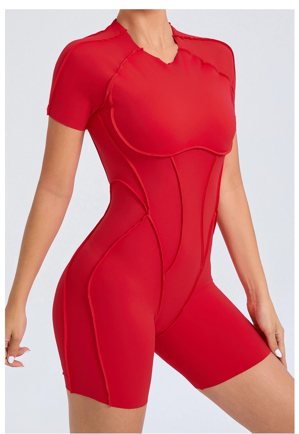 Short Gym Jumpsuit