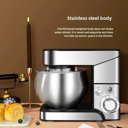 Chef Machine, Household Mixer, Small Mixer, Food Processor, Egg Beater, Dough Kneader, Mixer Blender Mixer Dough Mixer
