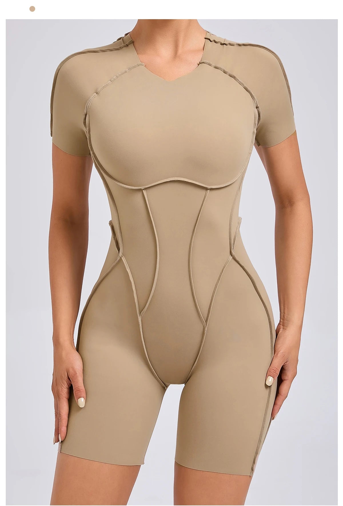 Short Gym Jumpsuit