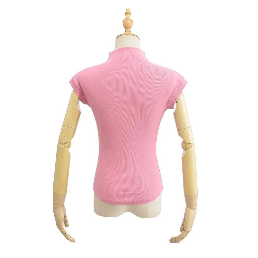 Sexy Sleeveless Turtleneck