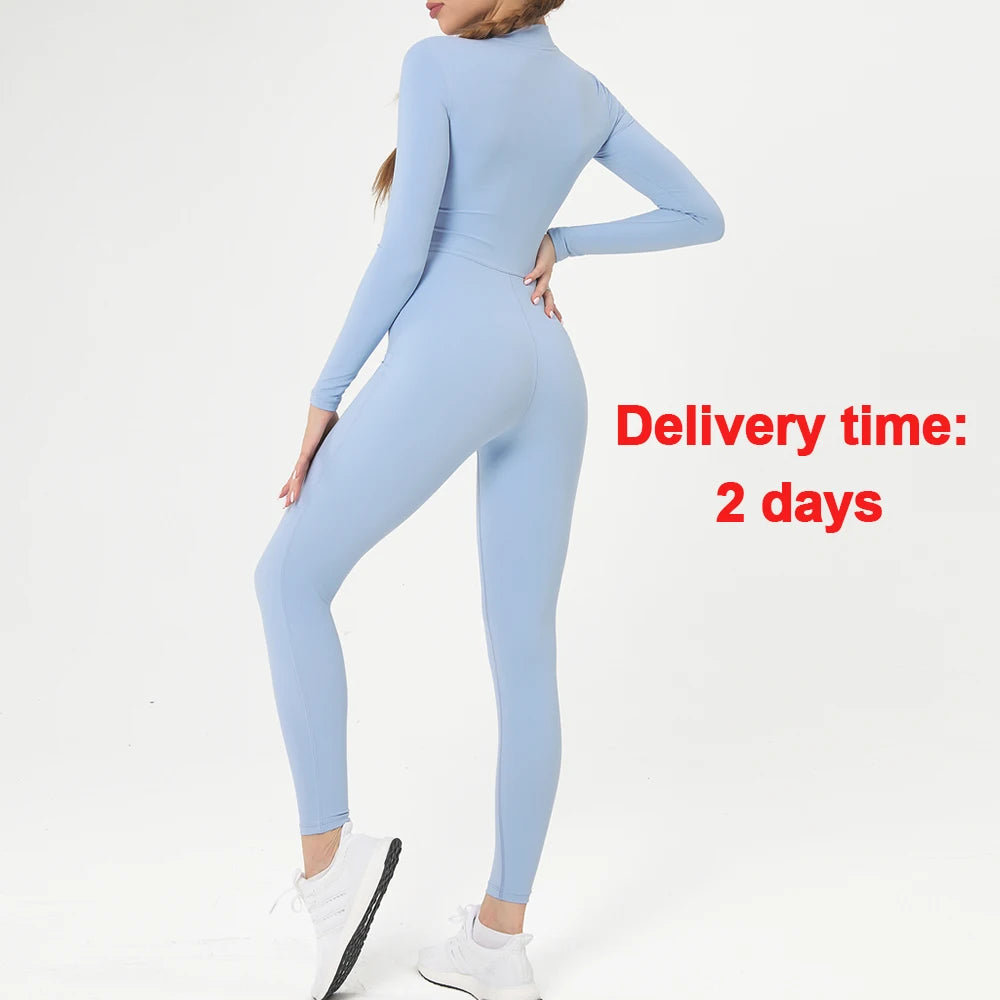 Warm Longsleeve Jumpsuts