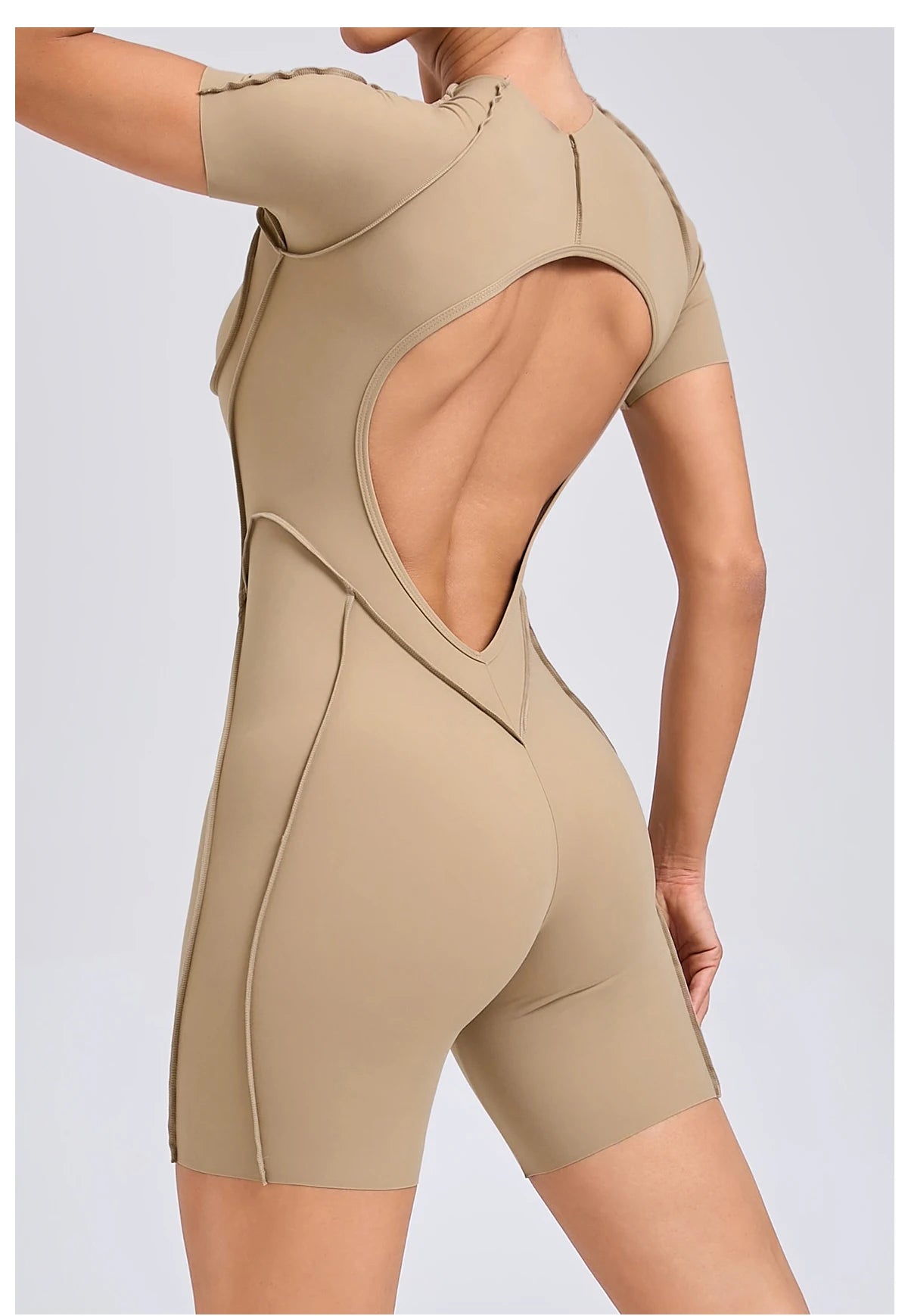 Short Gym Jumpsuit