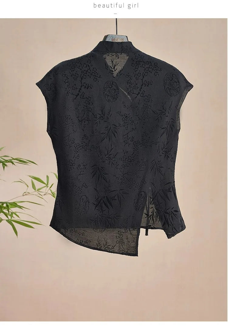 Luna Wrap Top