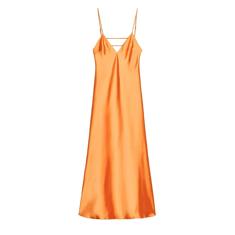 De Satin Dress