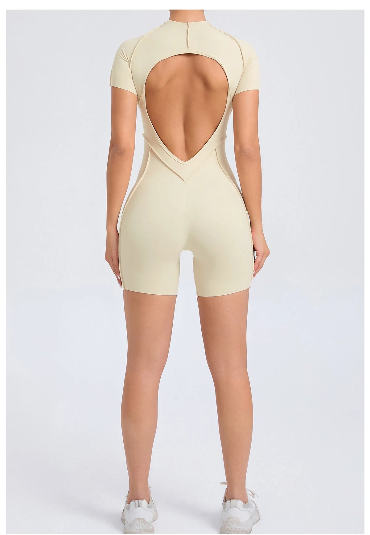 Short Gym Jumpsuit