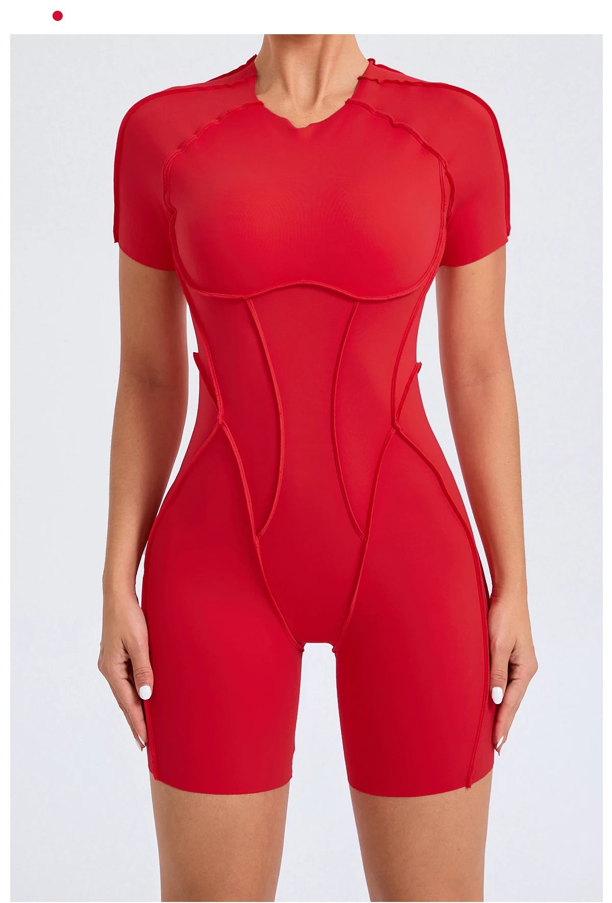 Short Gym Jumpsuit