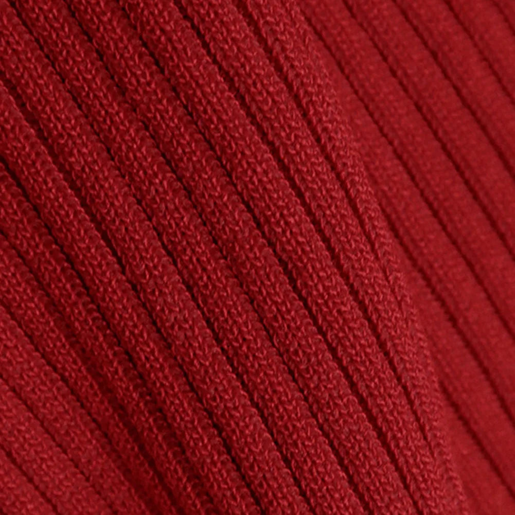 Knitted Turtleneck Top