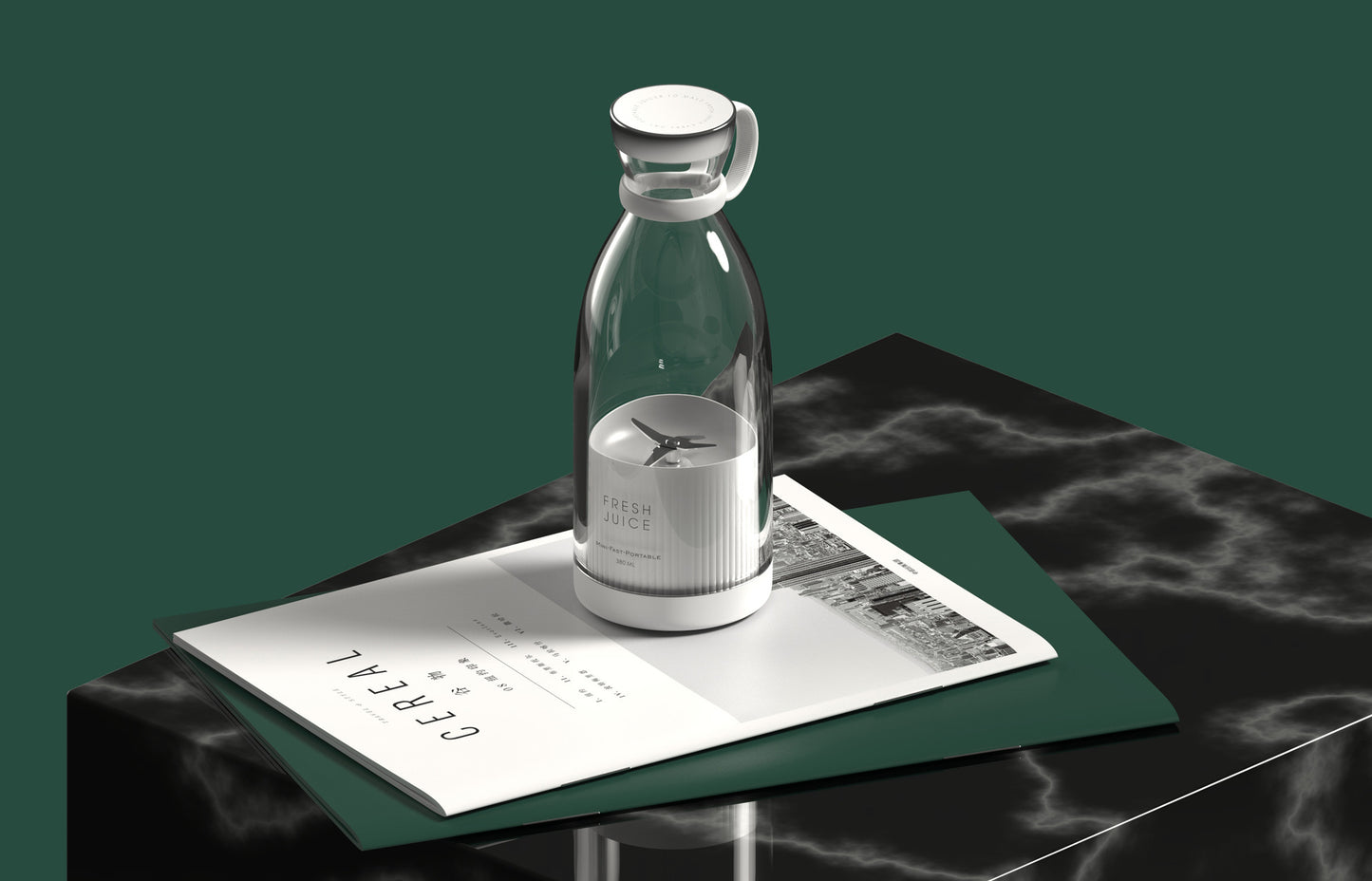 Electric Juicer USB Rechargeable Portable Blender Maker Cup