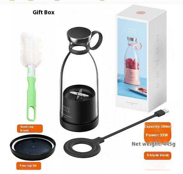 Electric Juicer USB Rechargeable Portable Blender Maker Cup