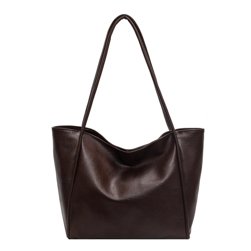 Soft Leather Tote Bag