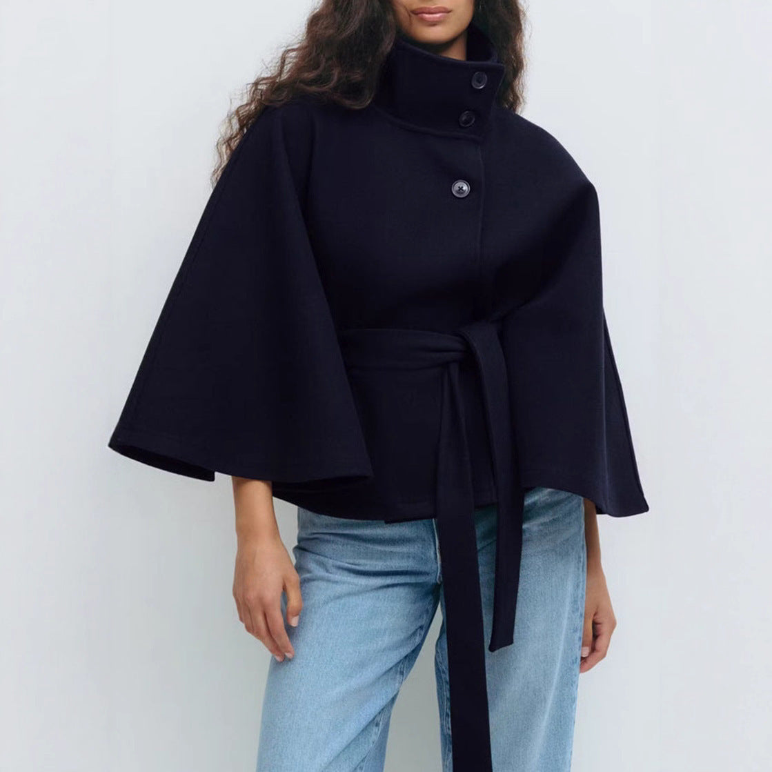Autumn/Winter High Neck Coat