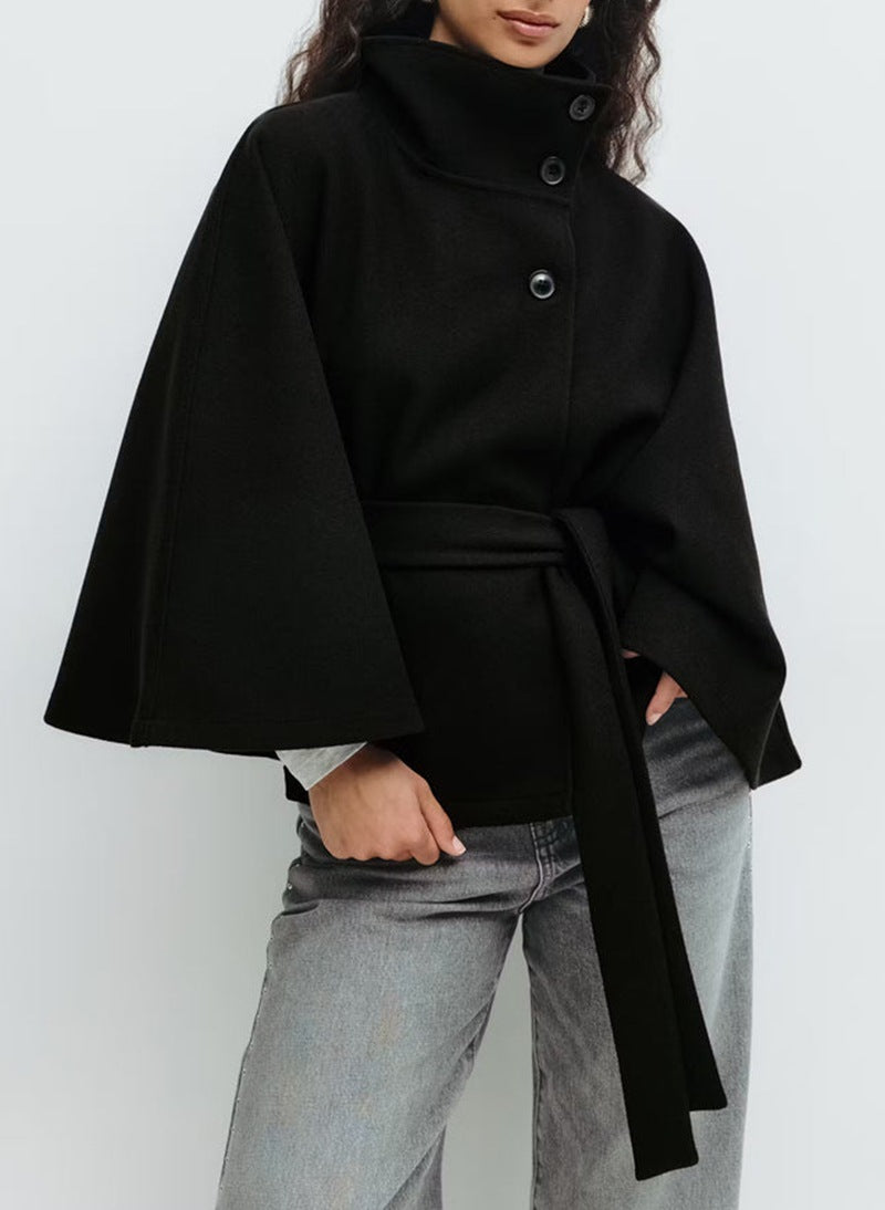 Autumn/Winter High Neck Coat