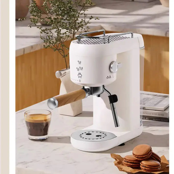 Espresso Machine with Milk Frother and Grinder