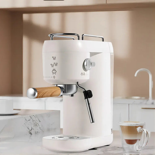 Espresso Machine with Milk Frother and Grinder