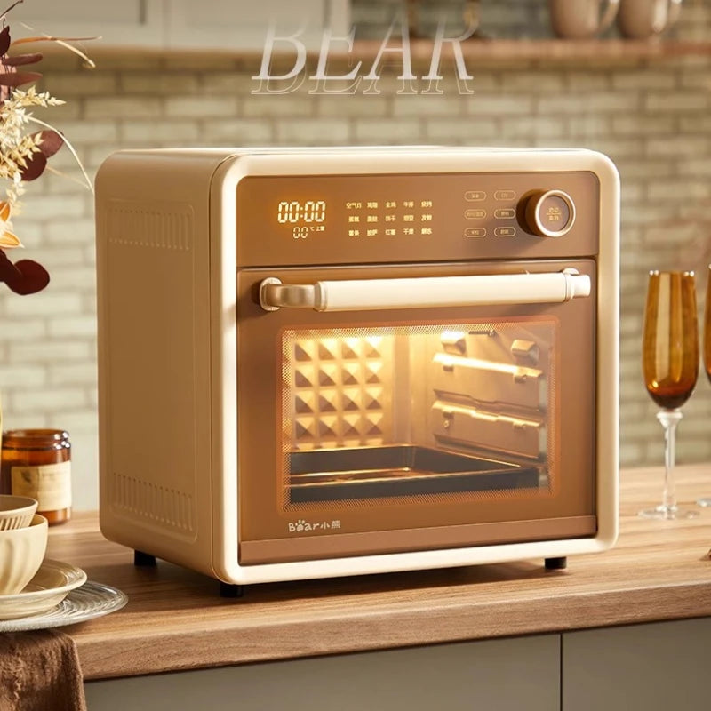 Bear air fryer 18L household electric oven air fryer integrated multi-functional small cake baking helper  kitchen accessories