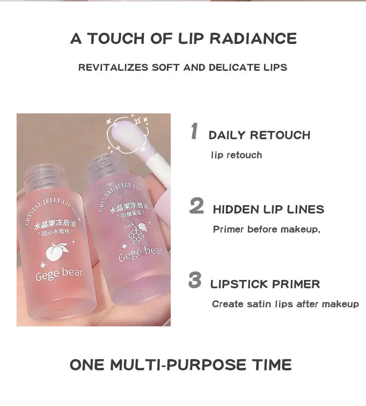 Hydrating Peach Lip Oil