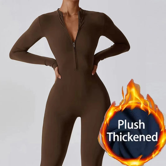 Warm Longsleeve Jumpsuts