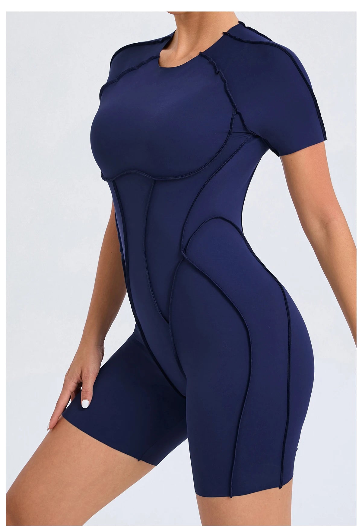 Short Gym Jumpsuit