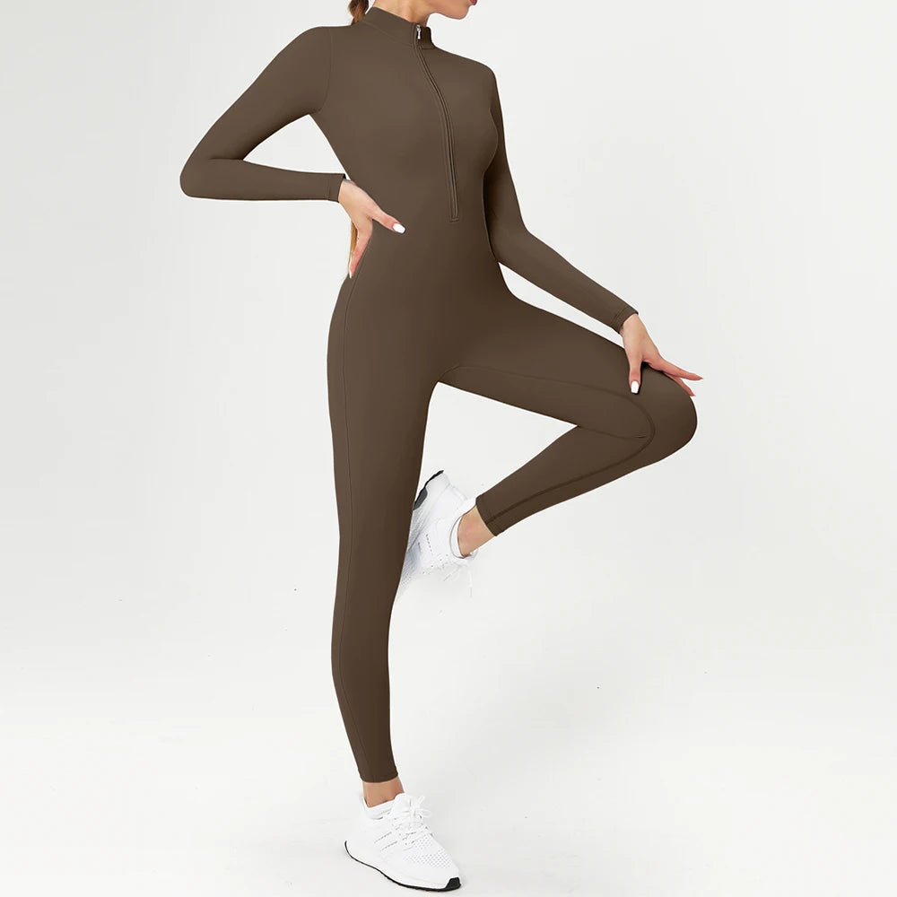 Warm Longsleeve Jumpsuts