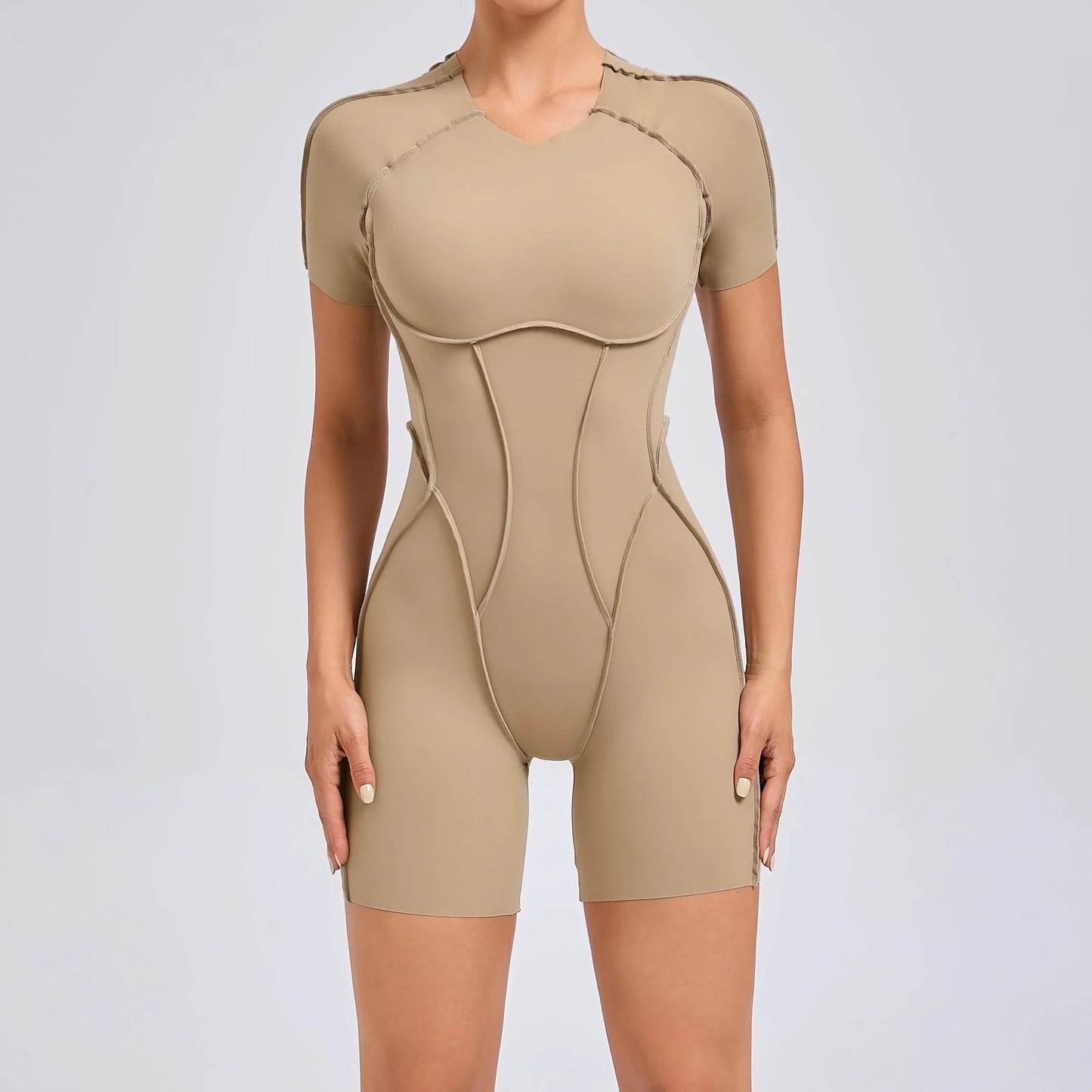 Short Gym Jumpsuit