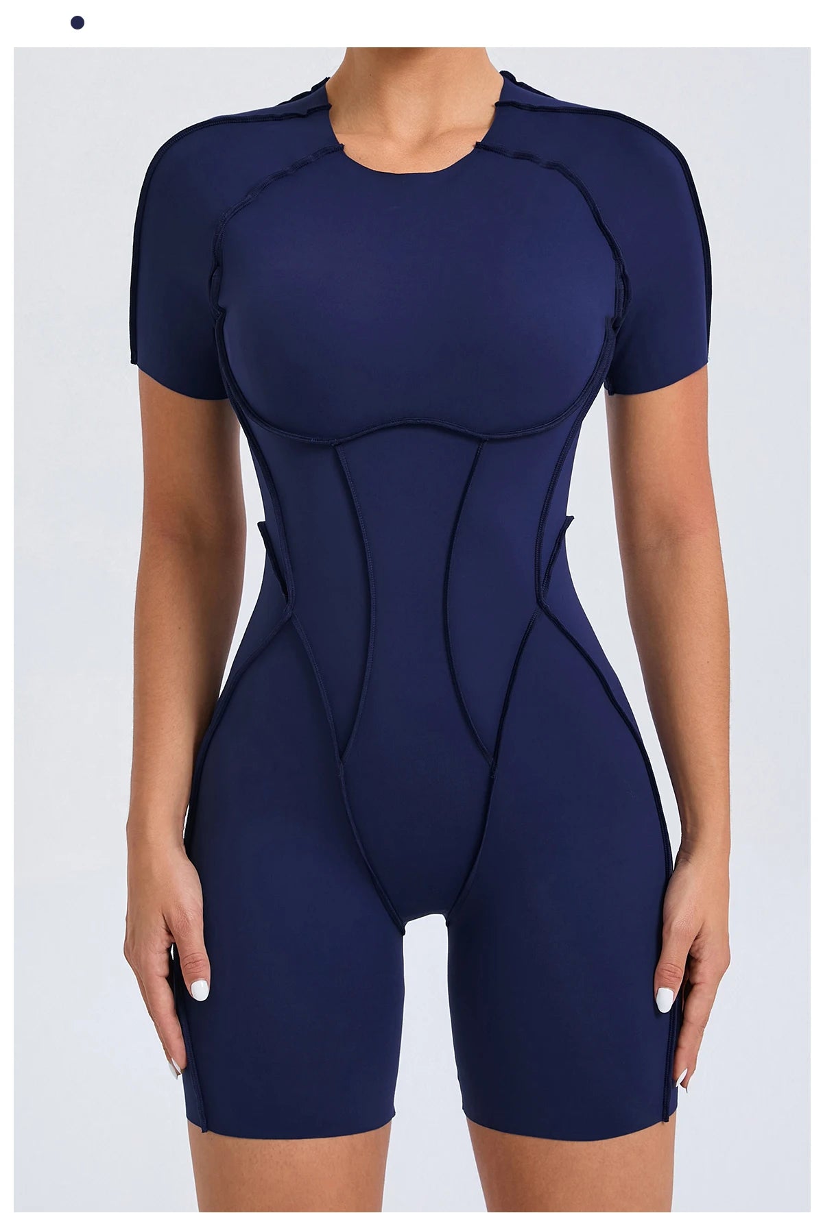 Short Gym Jumpsuit