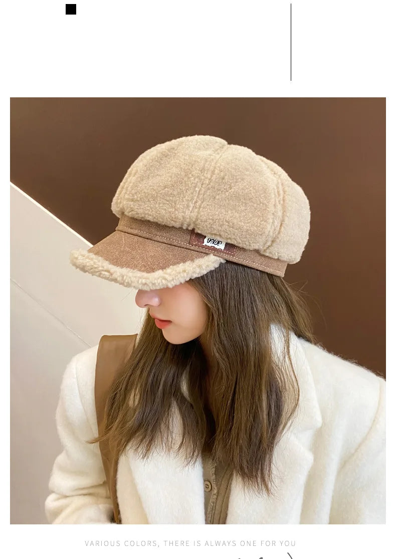 Fleece Duckbill Hat