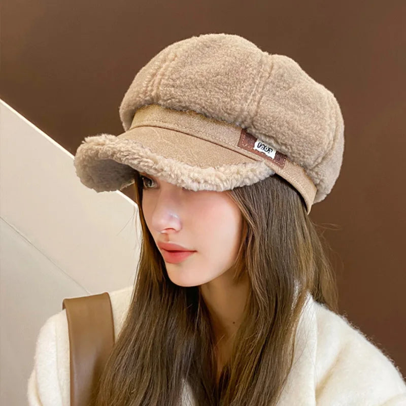 Fleece Duckbill Hat