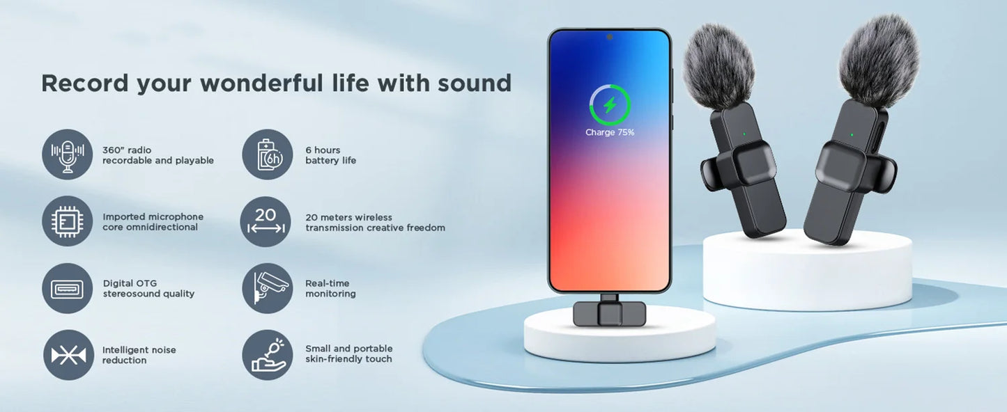 Blush Portable Mini Microphone