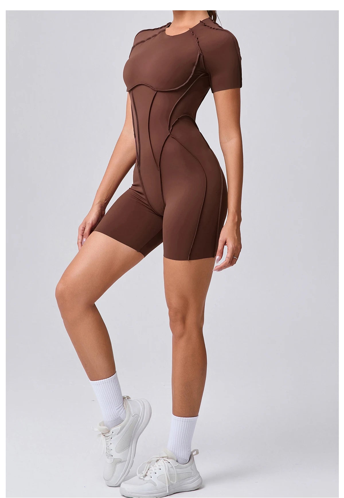 Short Gym Jumpsuit