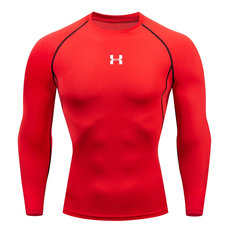 Men's Compression Long sleeves Gym Sweatshirt