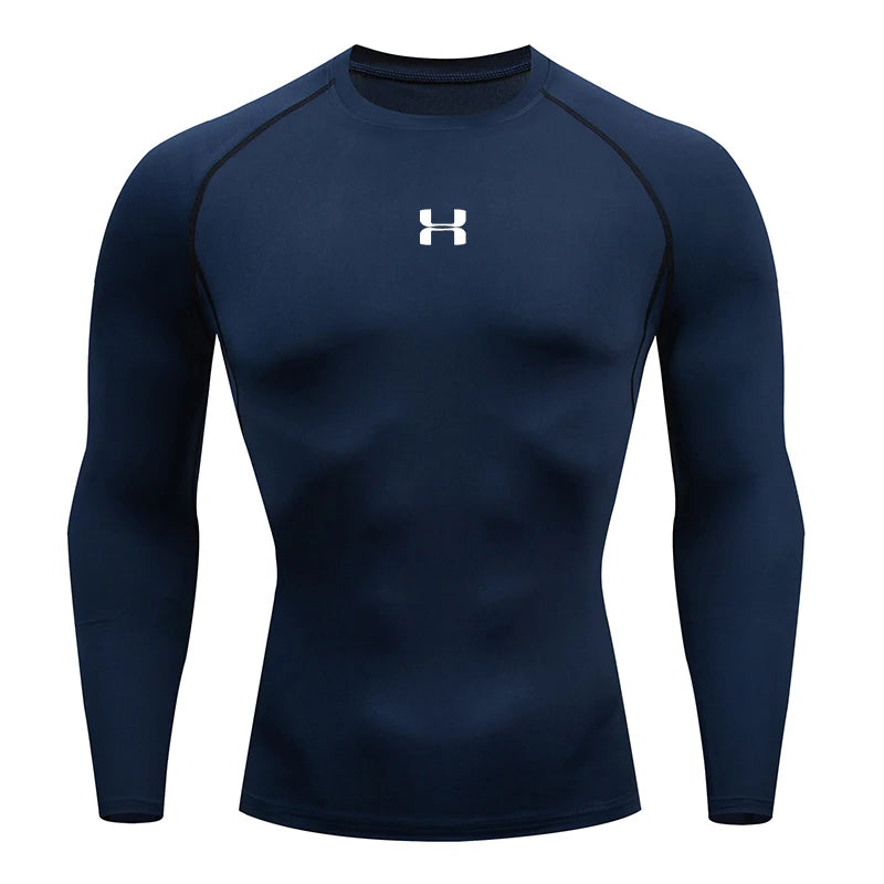 Men's Compression Long sleeves Gym Sweatshirt