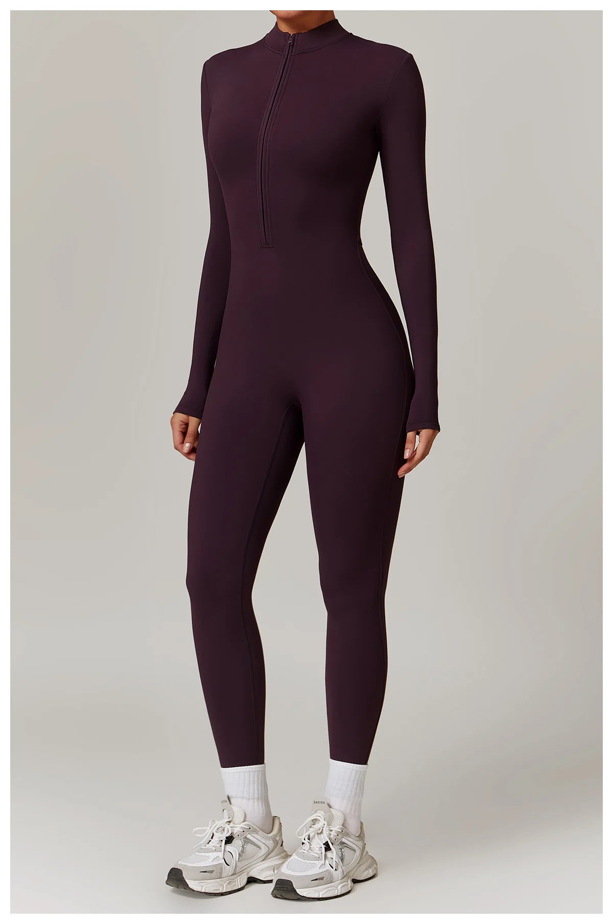 Zipper Yoga Rompers