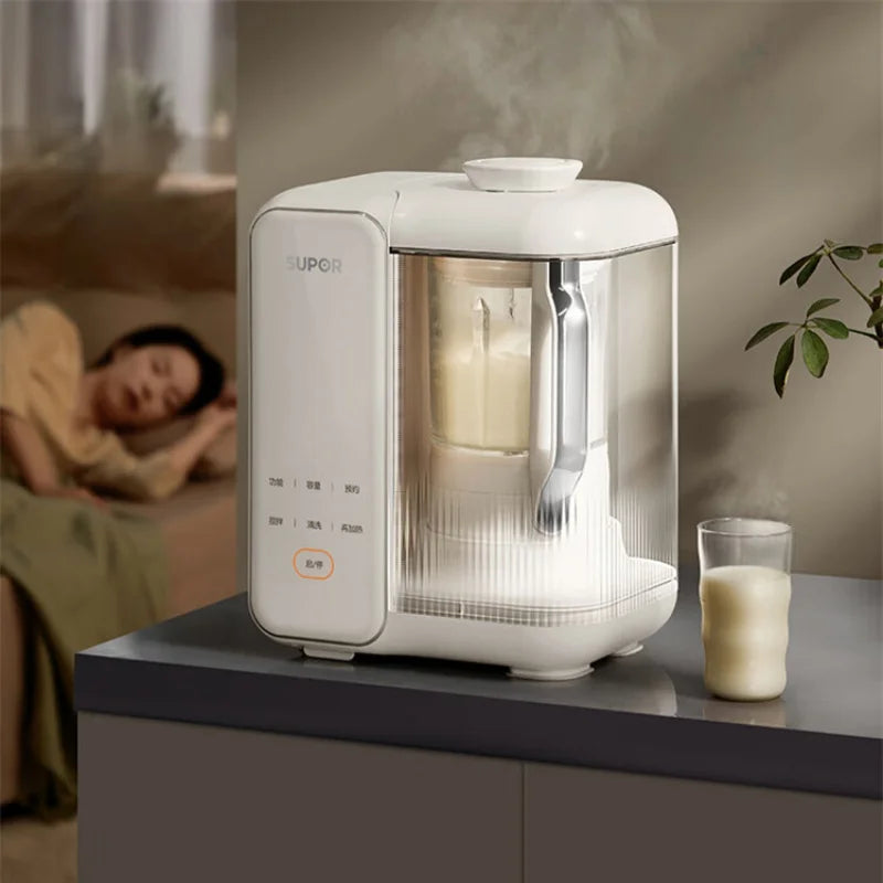 SUPOR Detachable Water Tank Blender Soy Milk Maker Low Noise Fully Automatic No Cook No Filter Multi Grain Food Processor