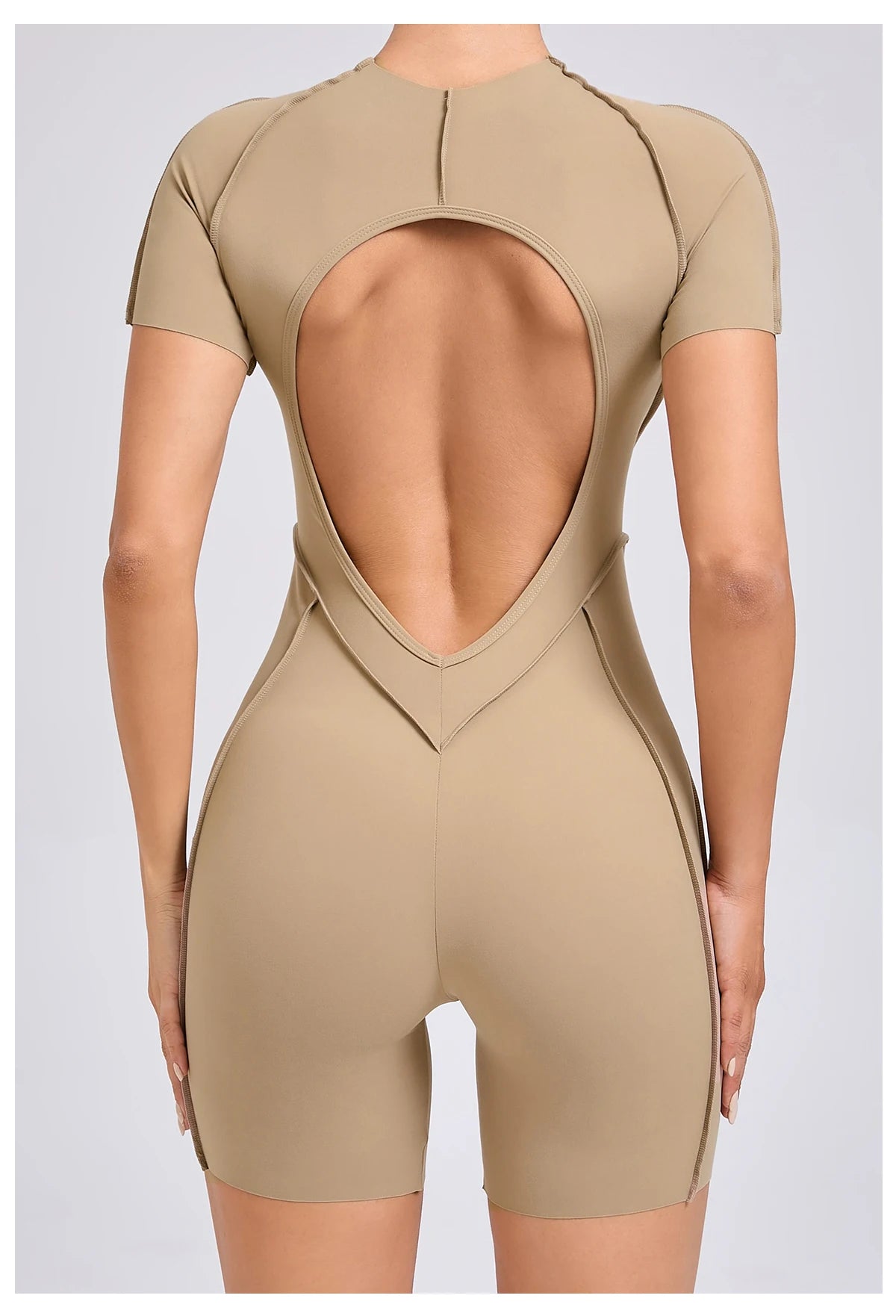 Short Gym Jumpsuit