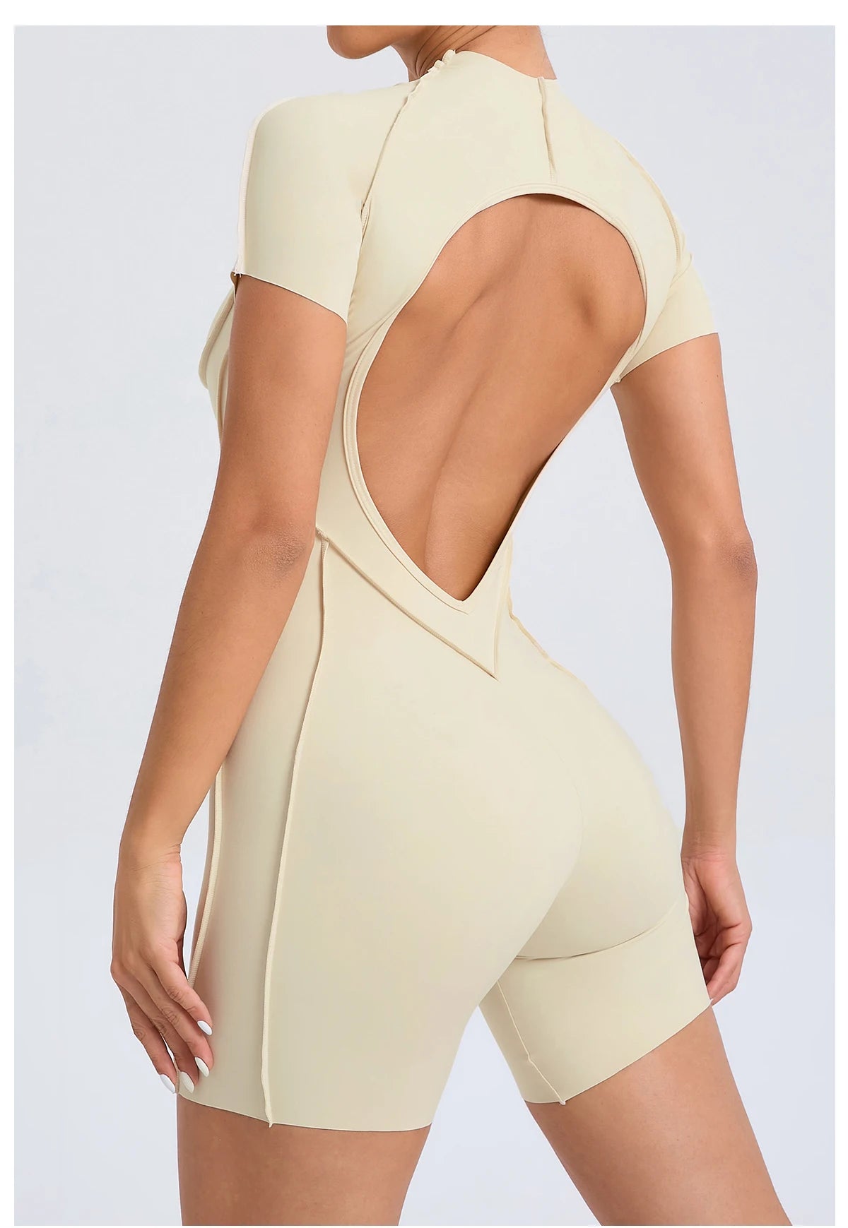 Short Gym Jumpsuit