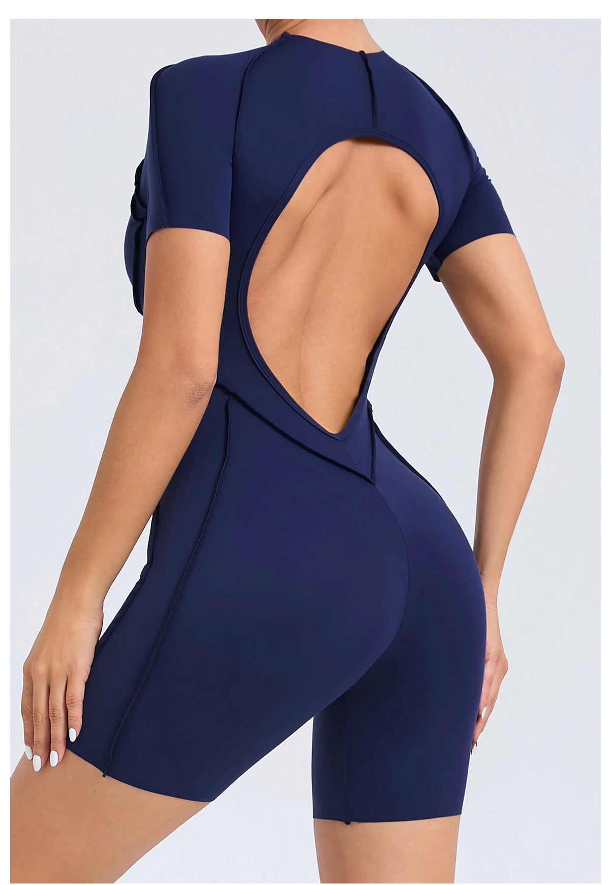 Short Gym Jumpsuit