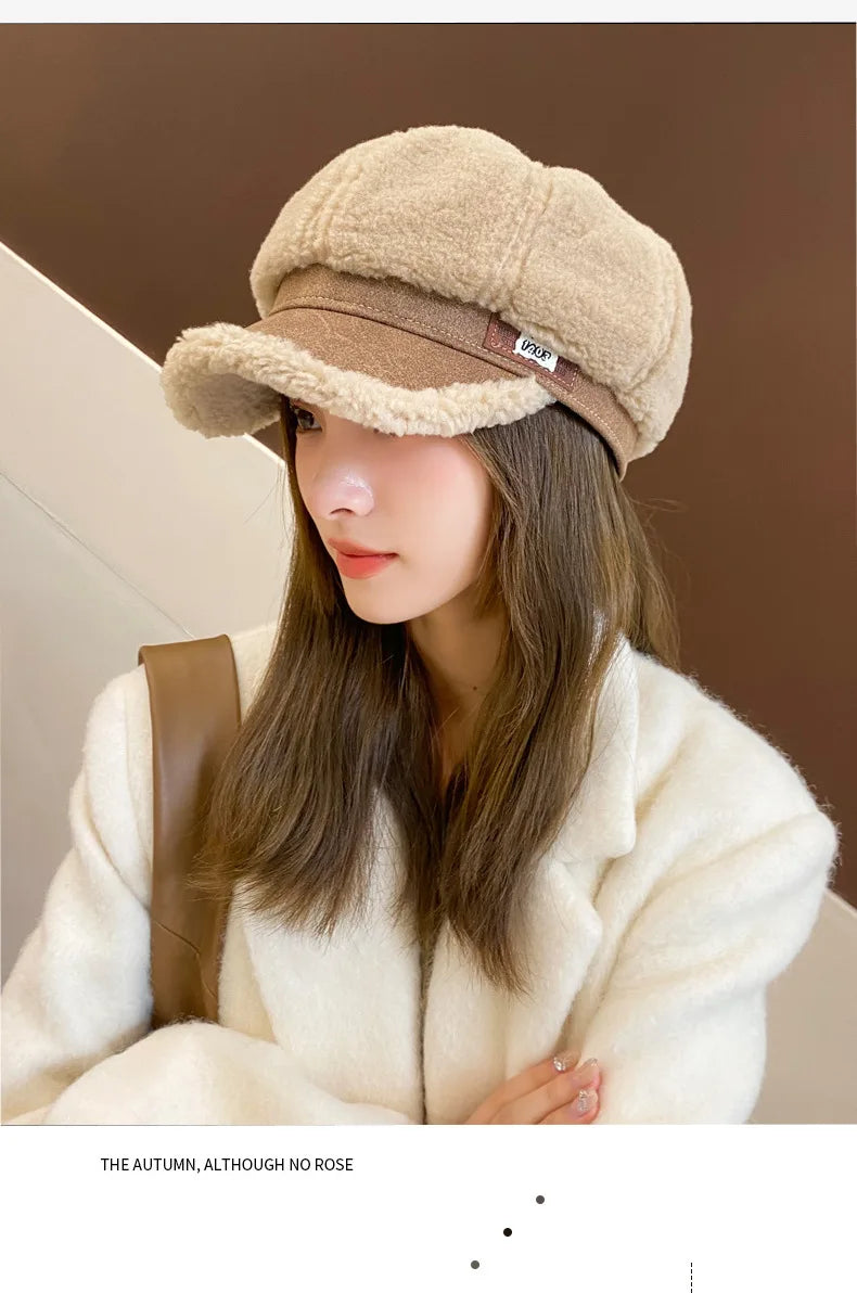 Fleece Duckbill Hat