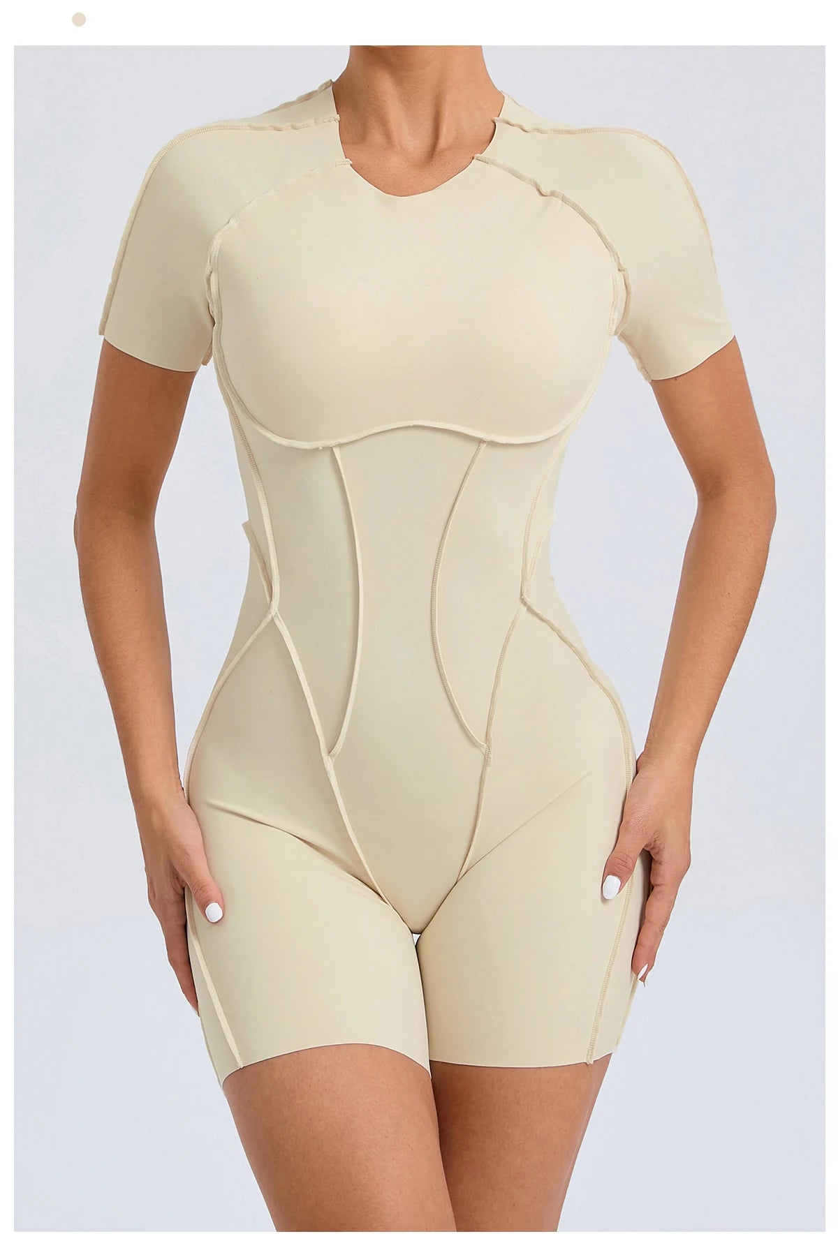 Short Gym Jumpsuit
