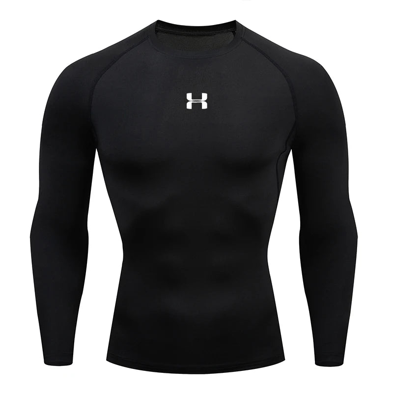 Men's Compression Long sleeves Gym Sweatshirt
