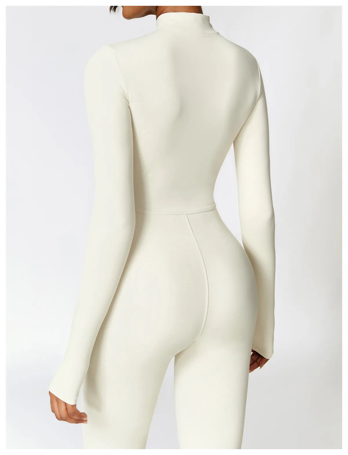 Zipper Yoga Rompers