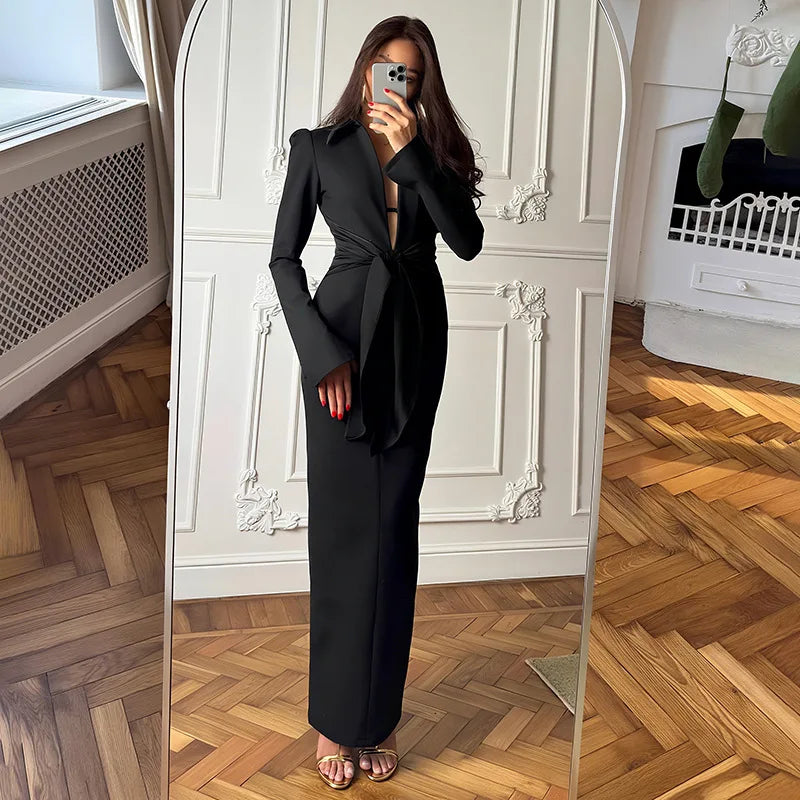 Luxe Bandage Maxi Dress