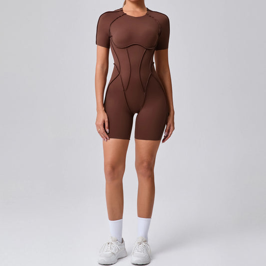 Short Gym Jumpsuit