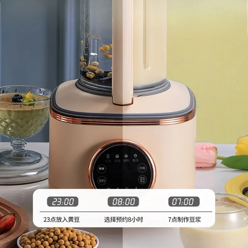 A households multi-functional soybean milk machine no-filtering juicing machine  blender