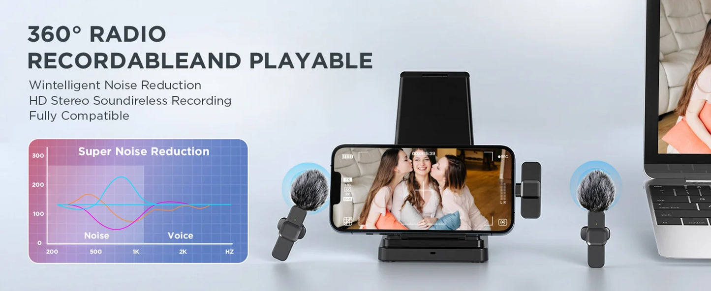Blush Portable Mini Microphone