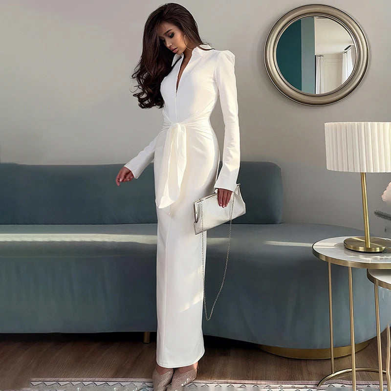 Luxe Bandage Maxi Dress