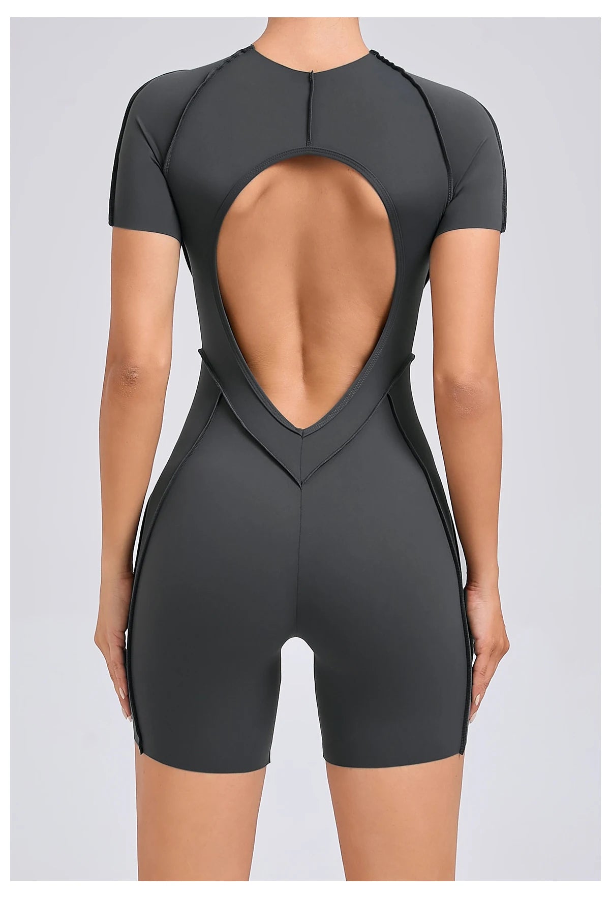 Short Gym Jumpsuit