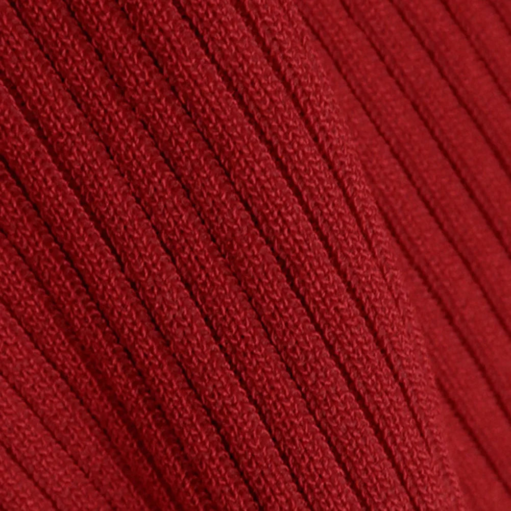 Knitted Turtleneck Top