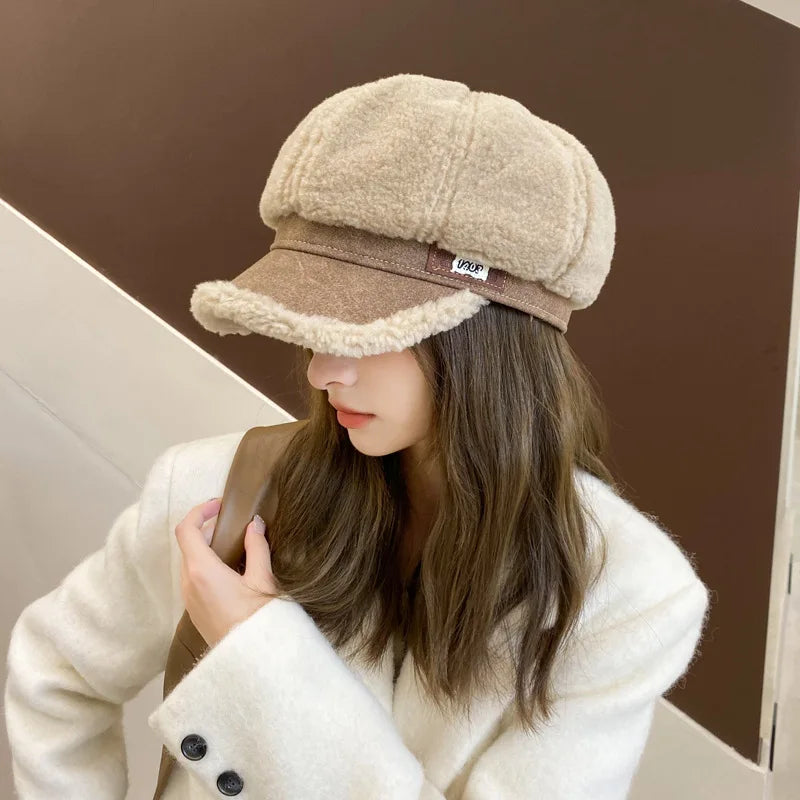 Fleece Duckbill Hat