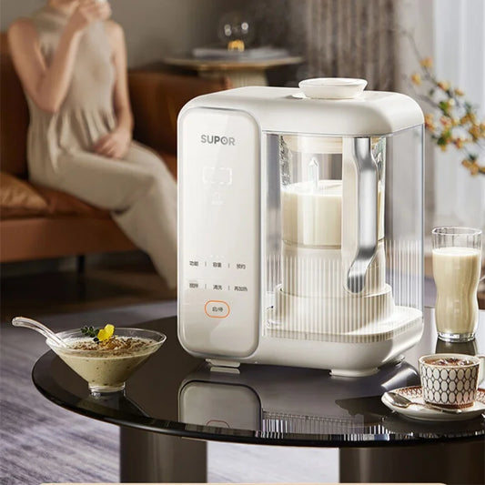 SUPOR Detachable Water Tank Blender Soy Milk Maker Low Noise Fully Automatic No Cook No Filter Multi Grain Food Processor